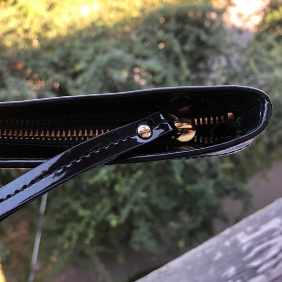 Kate Spade Black Polka Dots Wristlet - Picture 3 of 7